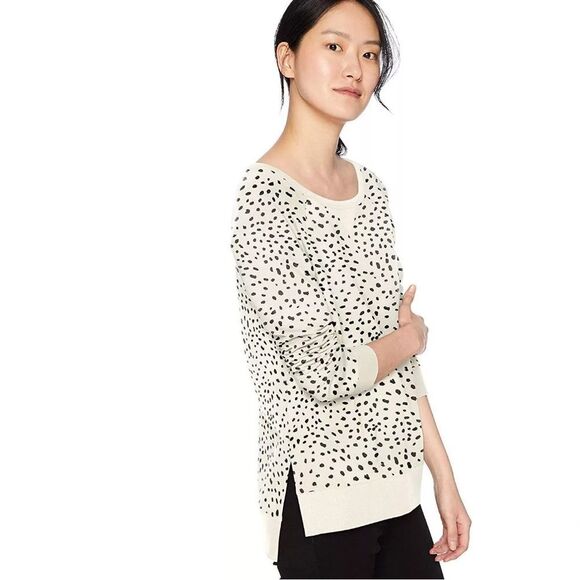 Daily Ritual Women's Oversized Terry Cotton Modal High-Low Sweatshirt size XL - Picture 2 of 9